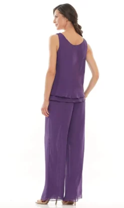 Marsoni By Colors - M304 Long Sleeves Jacket Pantsuit -Hot Sale WEDDING Store marsoni by colors m304 long sleeves jacket pantsuit mother of the bride dresses 28644607262803