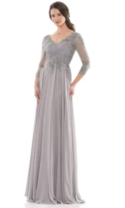 Marsoni By Colors - MV1125 V-Neck A-Line Evening Dress 8 Marsoni By Colors - MV1125 V-Neck A-Line Evening Dress -Hot Sale WEDDING Store marsoni by colors mv1125 v neck a line evening dress mother of the bride dresses 6 grey 28644567384147