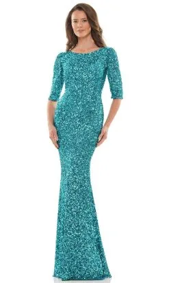 Marsoni By Colors MV1198 - Scoop Back Beaded Evening Dress -Hot Sale WEDDING Store marsoni by colors mv1198 scoop back beaded evening dress special occasion dress 4 teal 30700318457939
