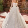 Mary's Bridal MB6110 - Off-shoulder Sweetheart Neck Wedding Gown