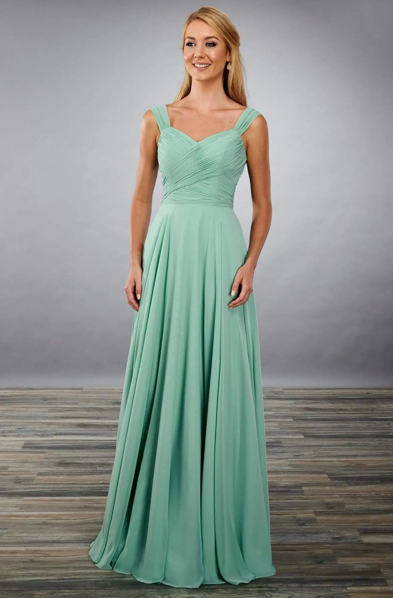 Mary's Bridal - MB7081 Sweetheart Ruched A-Line Dress 1 Mary's Bridal - MB7081 Sweetheart Ruched A-Line Dress