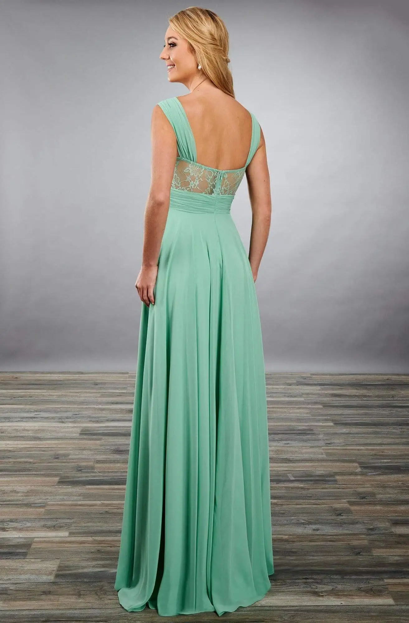 Mary's Bridal - MB7081 Sweetheart Ruched A-Line Dress 4 Mary's Bridal - MB7081 Sweetheart Ruched A-Line Dress - Image 4