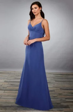 Mary's Bridal - MB7083 Draped Back A-Line Dress