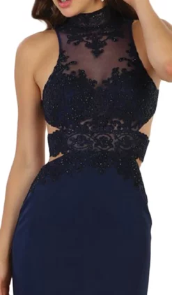 May Queen - Embroidered High Sheath Prom Dress -Hot Sale WEDDING Store may queen embroidered high sheath prom dress bridesmaid dresses 5657722748985