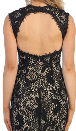 May Queen - Lace Illusion Sheath Evening Dress -Hot Sale WEDDING Store may queen lace illusion sheath evening dress special occasion dress 5659161591865