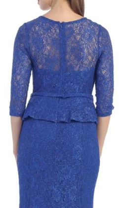 May Queen - Laced Illusion Bateau Peplum Evening Dress 15 May Queen - Laced Illusion Bateau Peplum Evening Dress -Hot Sale WEDDING Store may queen laced illusion bateau peplum evening dress special occasion dress 5657863585849