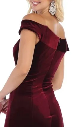 May Queen - MQ1592 Off-Shoulder Fitted Mermaid Evening Dress 11 May Queen - MQ1592 Off-Shoulder Fitted Mermaid Evening Dress -Hot Sale WEDDING Store may queen mq1592 off shoulder fitted mermaid evening dress special occasion dress 7226242924627