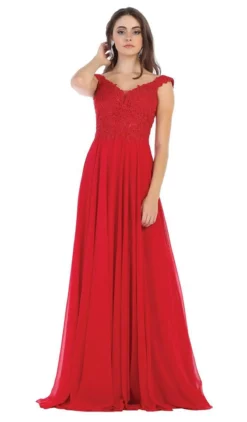 May Queen - MQ1602 V Neck Lace Applique Chiffon Long Formal Dress 21 May Queen - MQ1602 V Neck Lace Applique Chiffon Long Formal Dress -Hot Sale WEDDING Store may queen mq1602 v neck lace applique chiffon long formal dress formal gowns 2 red 7006748278867