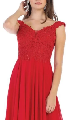 May Queen - MQ1602 V Neck Lace Applique Chiffon Long Formal Dress 22 May Queen - MQ1602 V Neck Lace Applique Chiffon Long Formal Dress -Hot Sale WEDDING Store may queen mq1602 v neck lace applique chiffon long formal dress formal gowns 28824761958483