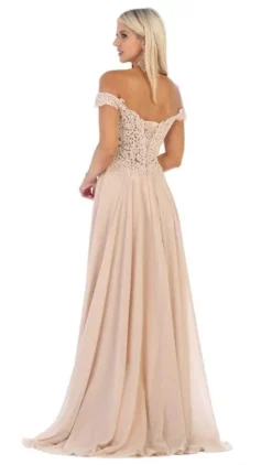 May Queen - MQ1602 V Neck Lace Applique Chiffon Long Formal Dress 20 May Queen - MQ1602 V Neck Lace Applique Chiffon Long Formal Dress -Hot Sale WEDDING Store may queen mq1602 v neck lace applique chiffon long formal dress formal gowns 31960301797459