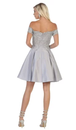 May Queen - MQ1634 Embellished Plunging Off-Shoulder A-line Dress 23 May Queen - MQ1634 Embellished Plunging Off-Shoulder A-line Dress -Hot Sale WEDDING Store may queen mq1634 embellished plunging off shoulder a line dress cocktail dresses 27982926381139