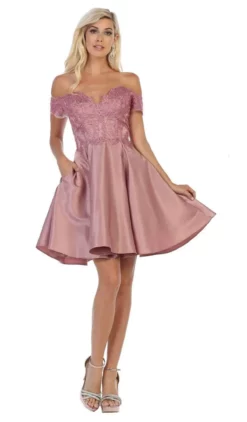 May Queen - MQ1634 Embellished Plunging Off-Shoulder A-line Dress 18 May Queen - MQ1634 Embellished Plunging Off-Shoulder A-line Dress -Hot Sale WEDDING Store may queen mq1634 embellished plunging off shoulder a line dress cocktail dresses 4 mauve 27982950498387