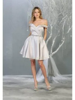 May Queen - MQ1815 Off Shoulder Satin Cocktail Dress 23 May Queen - MQ1815 Off Shoulder Satin Cocktail Dress -Hot Sale WEDDING Store may queen mq1815 off shoulder satin cocktail dress homecoming dresses 30662209568851