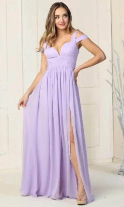 May Queen MQ1848 - Cold Shoulder Prom Dress -Hot Sale WEDDING Store may queen mq1848 cold shoulder prom dress evening dresses 4 lilac 32357432197203