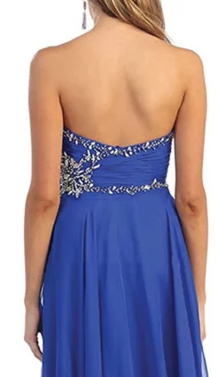 May Queen - MQ981 Embellished Ruched Sweetheart Chiffon Prom Dress -Hot Sale WEDDING Store may queen mq981 embellished ruched sweetheart chiffon prom dress special occasion dress 5659234205753