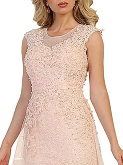 May Queen - RQ7556 Embellished Illusion Jewel Fitted Evening Gown -Hot Sale WEDDING Store may queen rq7556 embellished illusion jewel fitted evening gown special occasion dress 5658026573881