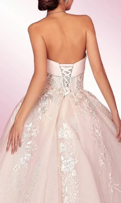 MNM COUTURE W2115 - Sweetheart Laced Gown -Hot Sale WEDDING Store mnm couture w2115 sweetheart laced gown special occasion dress 30955074781267