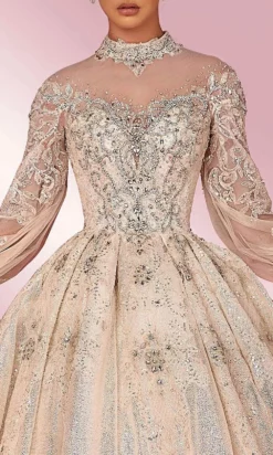 MNM COUTURE W2119 - Embellished Illusion Jewel Gown -Hot Sale WEDDING Store mnm couture w2119 embellished illusion jewel gown special occasion dress 30955102928979