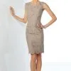 Mon Chéri Mon Cheri Scalloped Lace Sheath Dress