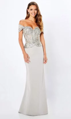 Montage By Mon Cheri - 221972 Sweetheart Embellished Crepe Gown -Hot Sale WEDDING Store montage by mon cheri 221972 sweetheart embellished crepe gown evening dresses 4 stone 28781261291603