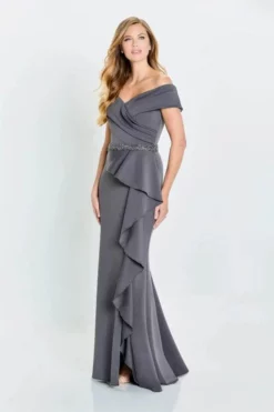 Montage By Mon Cheri - 221976 Peplum Sheath Evening Dress -Hot Sale WEDDING Store montage by mon cheri 221976 peplum sheath evening dress evening dresses 32312216256595