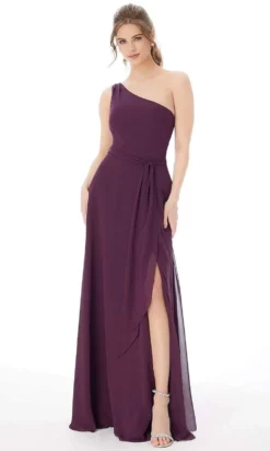 Mori Lee - 13105 Asymmetrical A-Line Dress