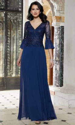 Mori Lee 72629 - Flutter Long Sleeves Evening Dress 12 Mori Lee 72629 - Flutter Long Sleeves Evening Dress -Hot Sale WEDDING Store mori lee 72629 flutter long sleeves evening dress evening dresses 31568640344147