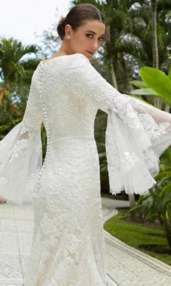 Mori Lee Bridal 30123 - Bateau Neck Elbow Length Sleeve Wedding Dress -Hot Sale WEDDING Store mori lee bridal 30123 bateau neck elbow length sleeve wedding dress wedding dresses 30805440856147