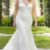 Mori Lee Bridal 3367 - Sleeveless, Sheer Back Wedding Dress
