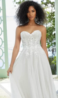 Mori Lee Bridal 6971 - Strapless Sweetheart Wedding Dress -Hot Sale WEDDING Store mori lee bridal 6971 strapless sweetheart wedding dress wedding dresses 30806017343571