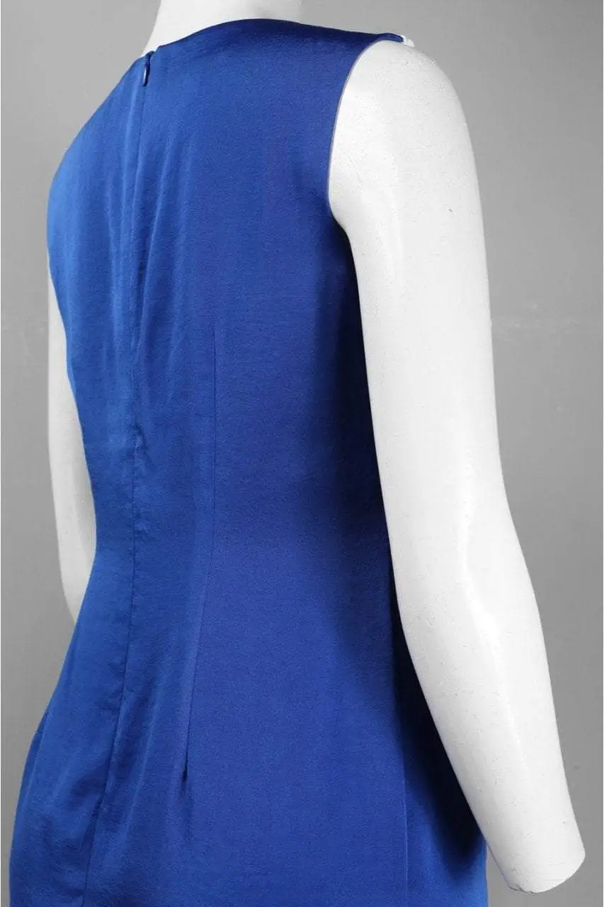 Muse - V-Neck Sheath Dress M2323M 3 Muse - V-Neck Sheath Dress M2323M - Image 3