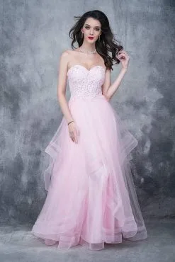 Nina Canacci - 1351 Bejeweled Sweetheart A-line Dress -Hot Sale WEDDING Store nina canacci 1351 bejeweled sweetheart a line dress special occasion dress 0 pink 5483907645497