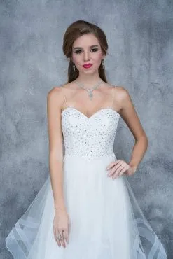 Nina Canacci - 1351 Bejeweled Sweetheart A-line Dress -Hot Sale WEDDING Store nina canacci 1351 bejeweled sweetheart a line dress special occasion dress 5483907579961