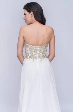 Nina Canacci - 1412 Strapless Lace Sweetheart A-line Dress -Hot Sale WEDDING Store nina canacci 1412 strapless lace sweetheart a line dress special occasion dress 13632703266899 scaled