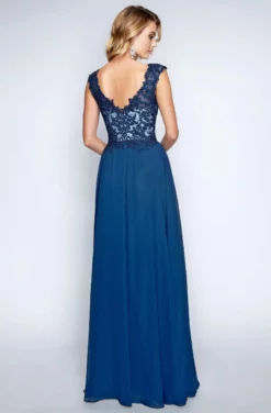 Nina Canacci - 1449 Embellished Lace Bodice A Line Gown -Hot Sale WEDDING Store nina canacci 1449 embellished lace bodice a line gown special occasion dress 13625946603603 scaled