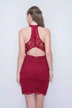 Nina Canacci - 190 Allover Lace Racerback Cocktail Dress -Hot Sale WEDDING Store nina canacci 190 allover lace racerback cocktail dress special occasion dress 5911221567545