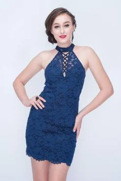 Nina Canacci - 190 Allover Lace Racerback Cocktail Dress -Hot Sale WEDDING Store nina canacci 190 allover lace racerback cocktail dress special occasion dress 5911231594553