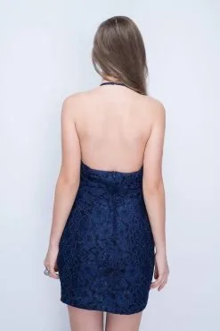 Nina Canacci - 207 Sheer Floral Lace Halter Dress -Hot Sale WEDDING Store nina canacci 207 sheer floral lace halter dress special occasion dress 5904339664953