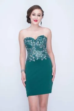 Nina Canacci - 212 Sequin Embroidered Sweetheart Fitted Dress -Hot Sale WEDDING Store nina canacci 212 sequin embroidered sweetheart fitted dress special occasion dress 28908975030355