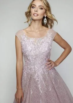 Nina Canacci - 3142 Beaded Lace And Floral Applique A-line Dress -Hot Sale WEDDING Store nina canacci 3142 beaded lace and floral applique a line dress special occasion dress 6370061123641 scaled