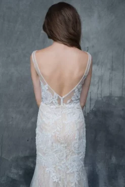 Nina Canacci - 4162 Sleeveless Bateau Illusion Lace Evening Gown -Hot Sale WEDDING Store nina canacci 4162 sleeveless bateau illusion lace evening gown special occasion dress 5496142102585