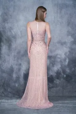 Nina Canacci - 8141 Sheer Beaded Sleeveless Evening Gown 7 Nina Canacci - 8141 Sheer Beaded Sleeveless Evening Gown -Hot Sale WEDDING Store nina canacci 8141 sheer beaded sleeveless evening gown special occasion dress 5496145543225