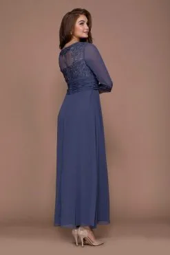Nox Anabel - 5101 Quarter Length Sleeve Empire Long Formal Dress -Hot Sale WEDDING Store nox anabel 5101 quarter length sleeve empire long formal dress mother of the bride dresses 28902098665555