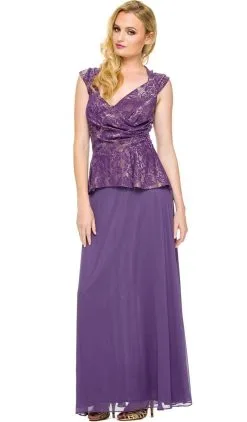 Nox Anabel - 5102 Lace Cap Sleeve Dress -Hot Sale WEDDING Store nox anabel 5102 lace cap sleeve dress 5658964295737