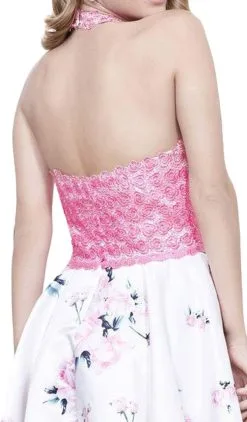 Nox Anabel - 6226 Embroidered High Halter Cocktail Dress -Hot Sale WEDDING Store nox anabel 6226 embroidered high halter cocktail dress special occasion dress 5658996572217