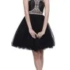 Nox Anabel - 6250 Beaded Sleeveless Cocktail Dress