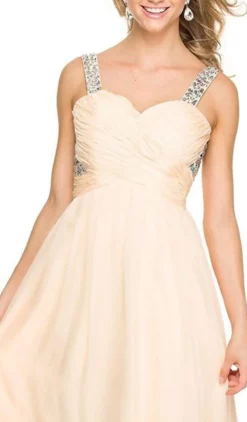 Nox Anabel - 8140 Rhinestone Embellished Ruched Long Dress -Hot Sale WEDDING Store nox anabel 8140 rhinestone embellished ruched long dress special occasion dress 28903704297555