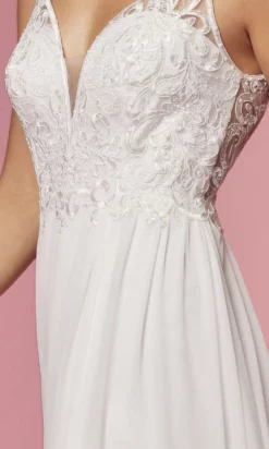 Nox Anabel Bridal Y299W - Embellished Long Bridal Gown 9 Nox Anabel Bridal Y299W - Embellished Long Bridal Gown -Hot Sale WEDDING Store nox anabel bridal y299w embellished long bridal gown bridal dresses 29799856013395