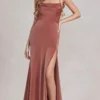 Nox Anabel E1068 - Cowl Strappy Prom Dress
