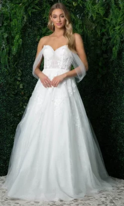 Nox Anabel JE946 - Off Shoulder Bridal Lace Gown -Hot Sale WEDDING Store nox anabel je946 off shoulder bridal lace gown wedding dresses 32148059455571